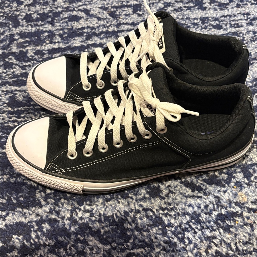 Converse Black and White Sneakers - Picture 2 of 7